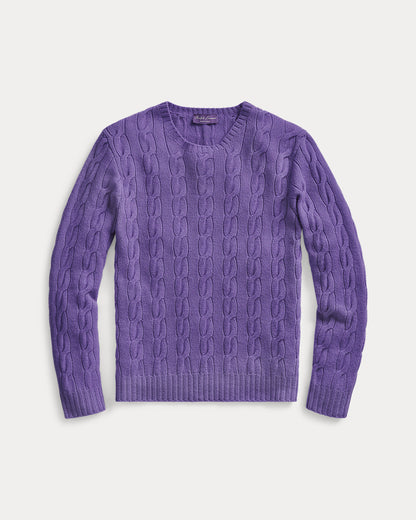 Ralph Lauren CableKnit Cashmere Sweater