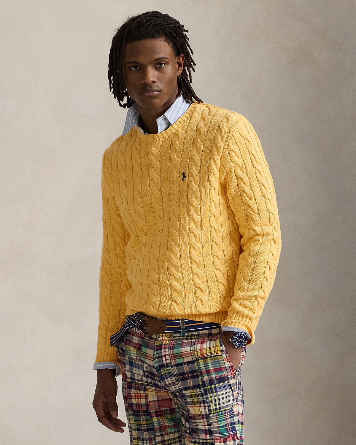 Ralph Lauren CableKnit Cotton Sweater