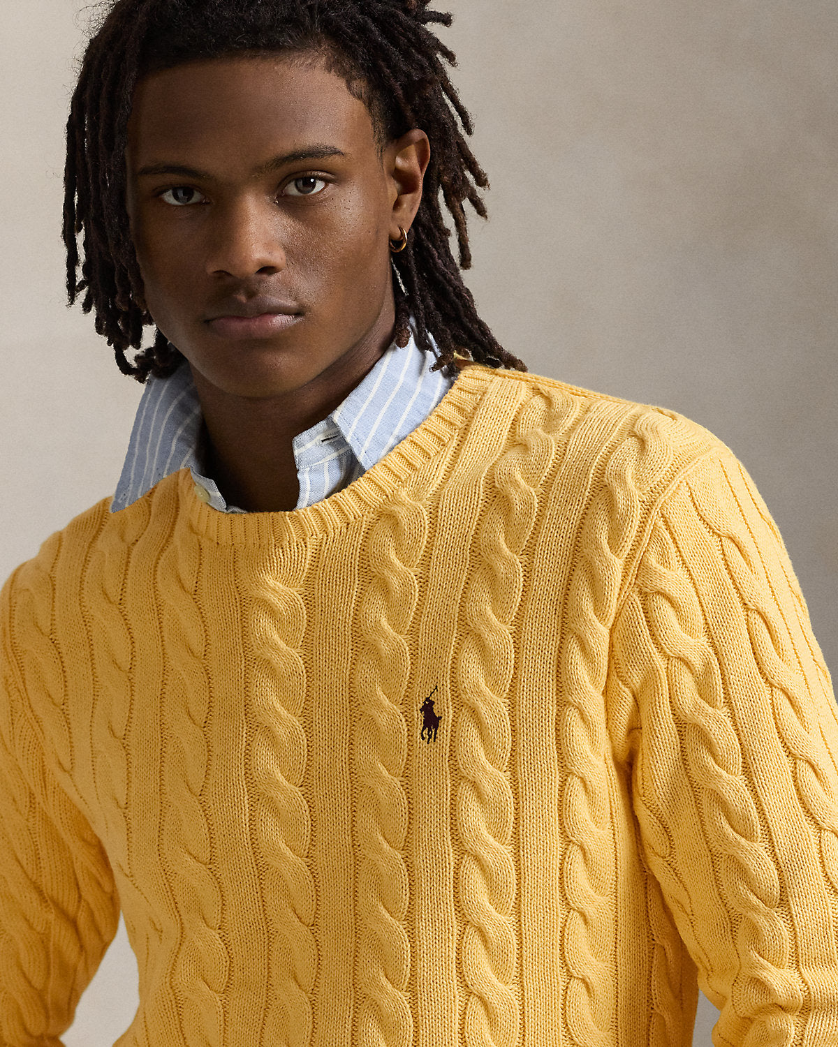 Ralph Lauren CableKnit Cotton Sweater