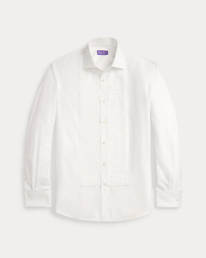 Ralph Lauren Poplin French Cuff Tuxedo Shirt