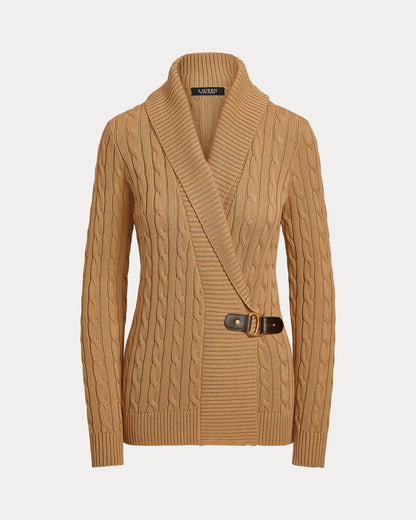 Ralph Lauren Buckled Cotton Sweater