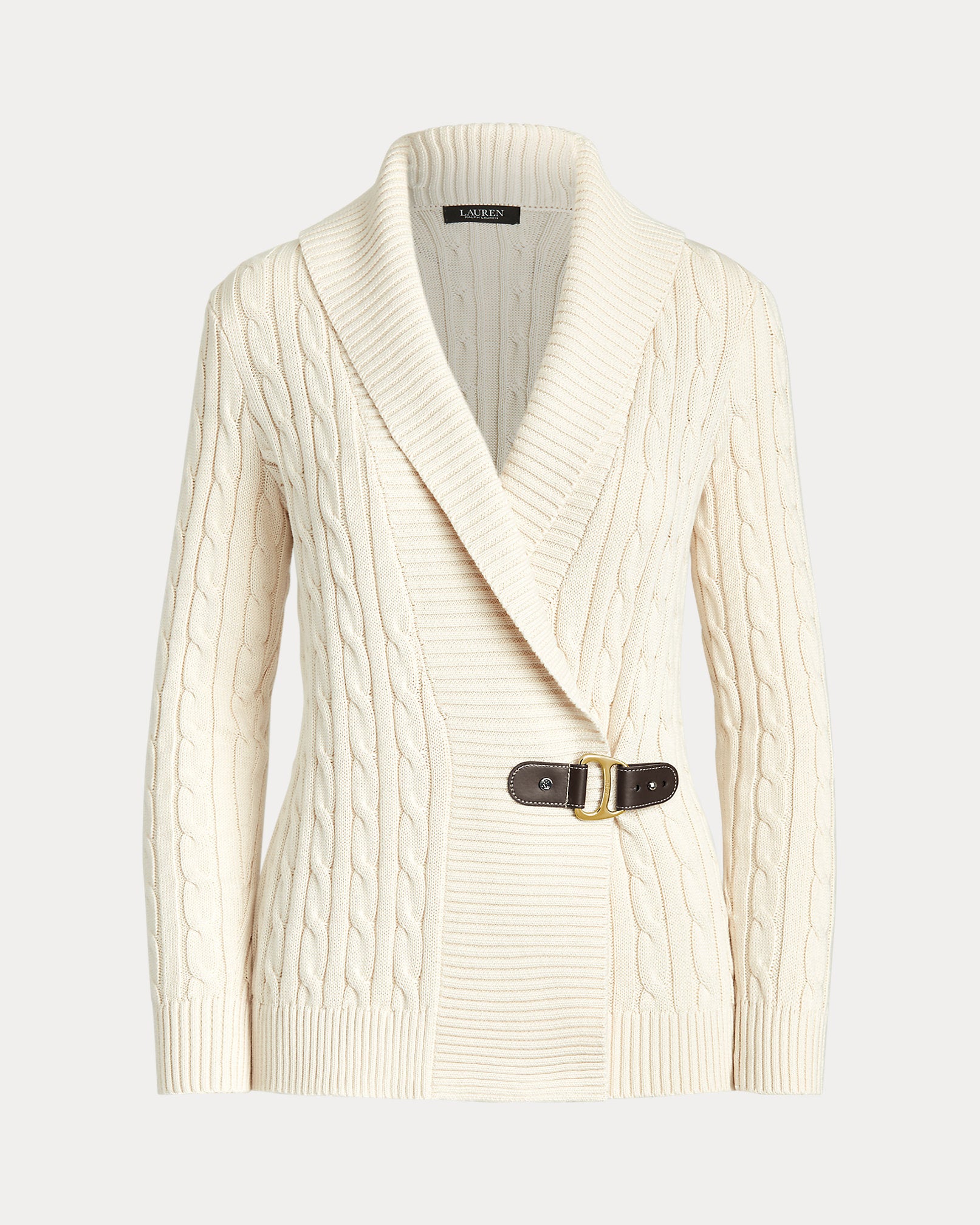 Ralph Lauren Buckled Cotton Sweater
