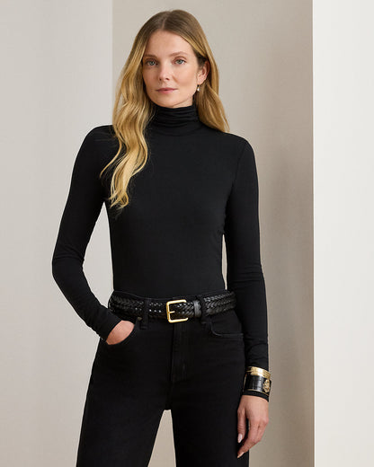 Ralph Lauren Stretch Jersey Turtleneck