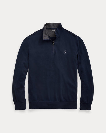 Ralph Lauren Luxury Jersey QuarterZip Pullover