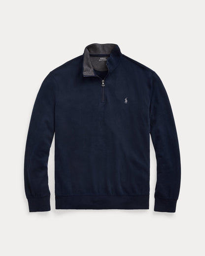 Ralph Lauren Luxury Jersey QuarterZip Pullover