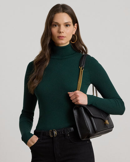 Ralph Lauren Ribbed Turtleneck Sweater