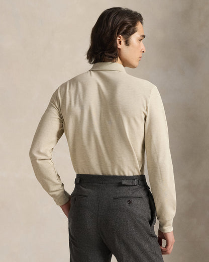 Ralph Lauren Mesh LongSleeve Polo Shirt All Fits