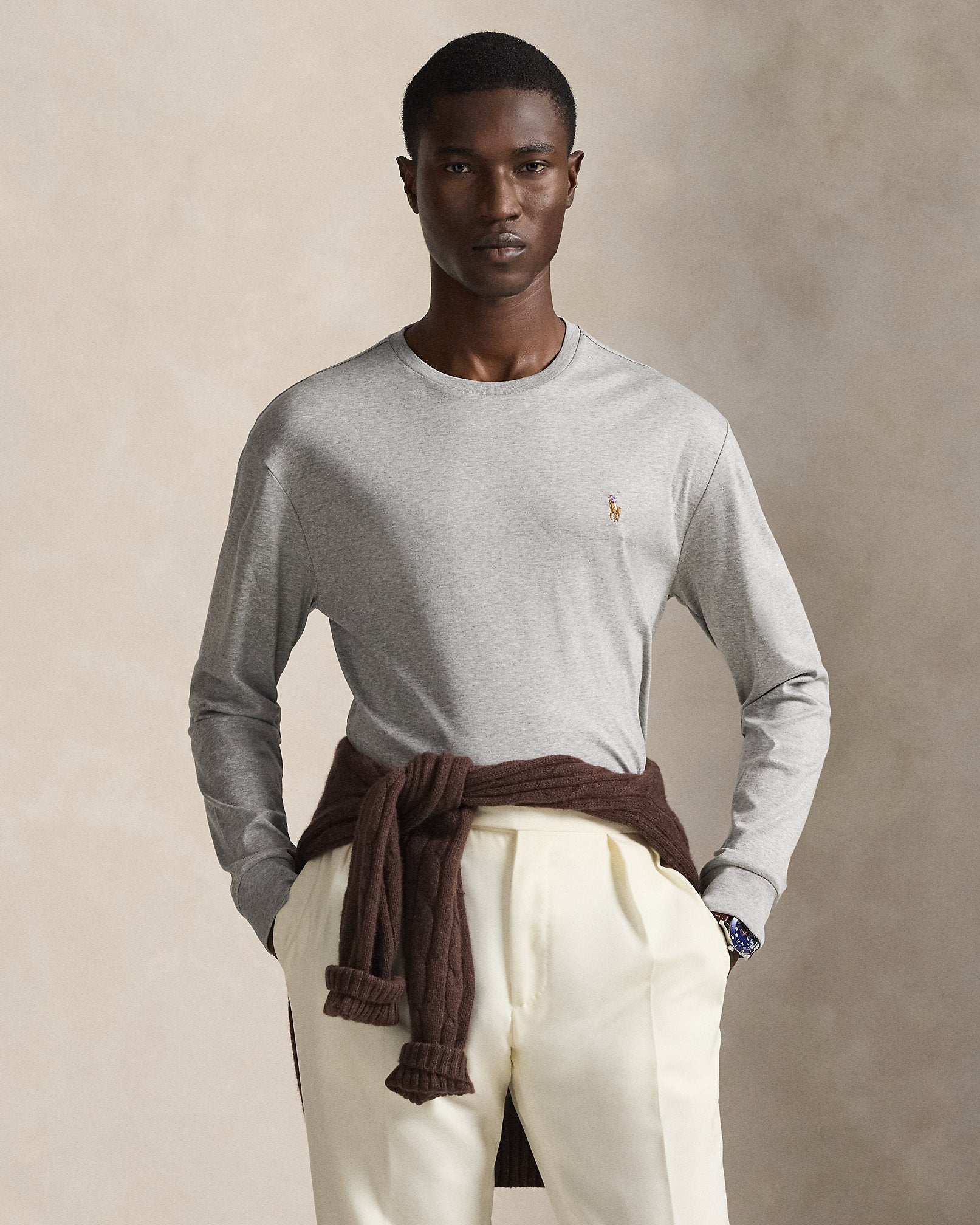 Ralph Lauren Classic Fit Soft Cotton Crewneck TShirt