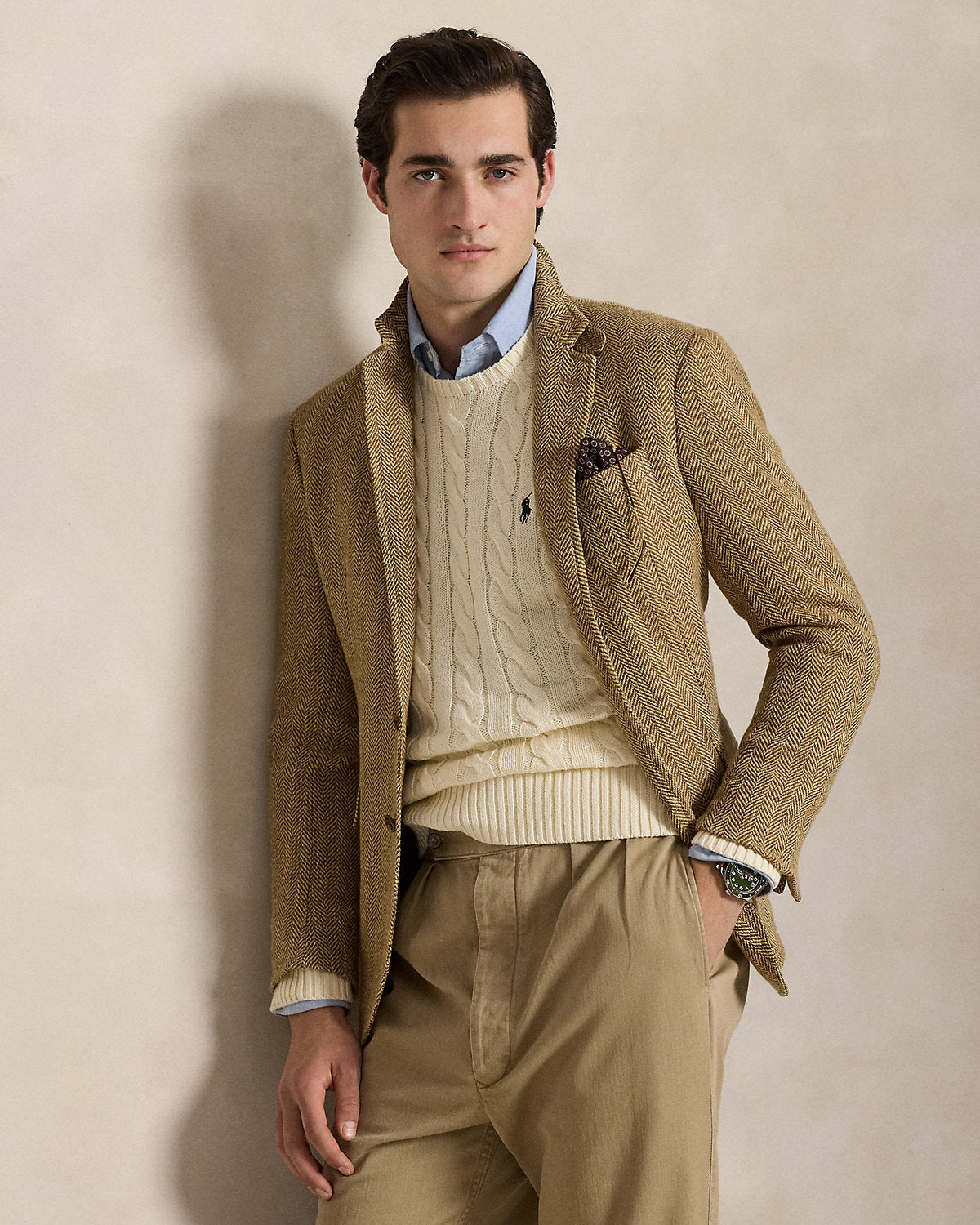 Ralph Lauren CableKnit Cotton Sweater