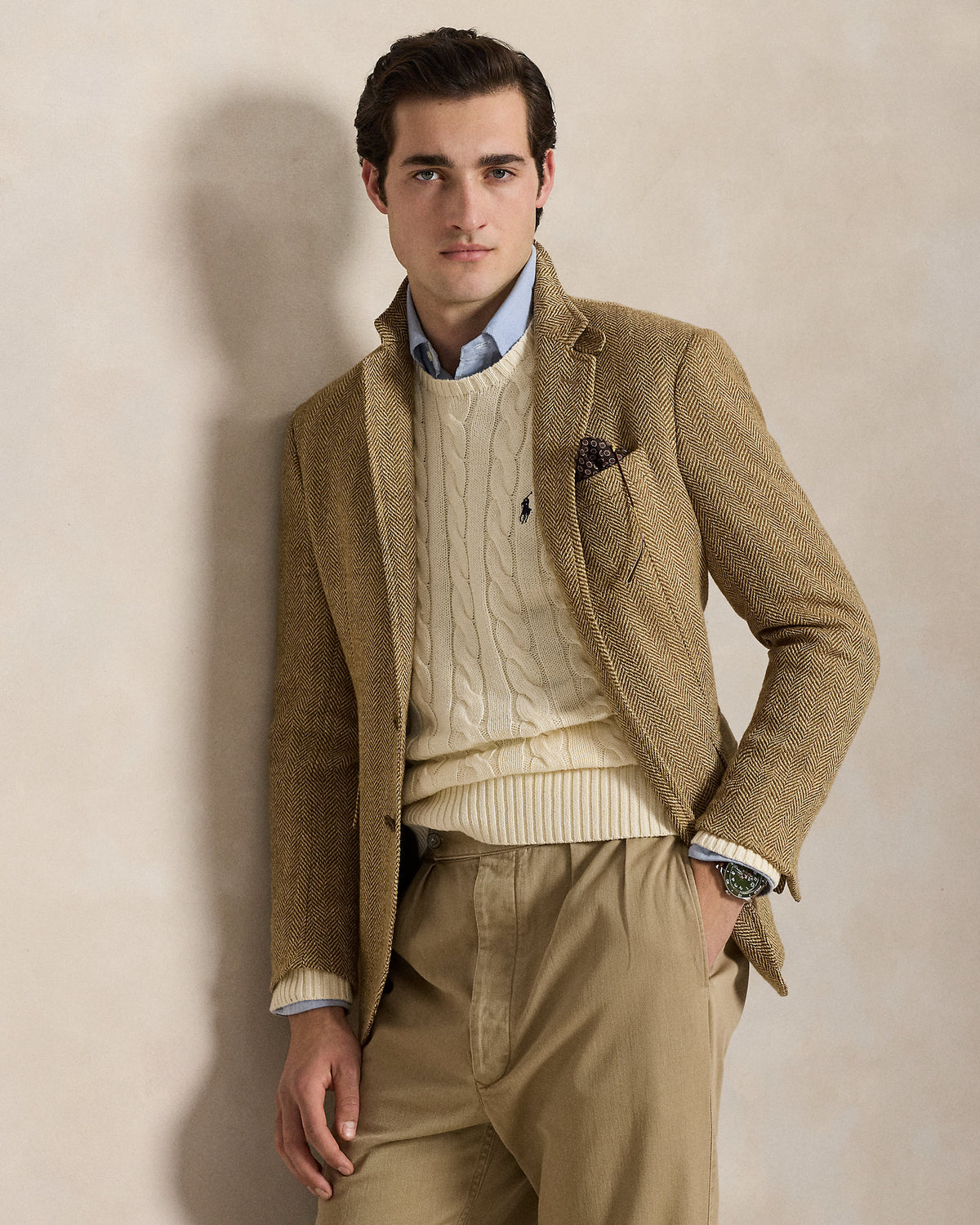 Ralph Lauren CableKnit Cotton Sweater
