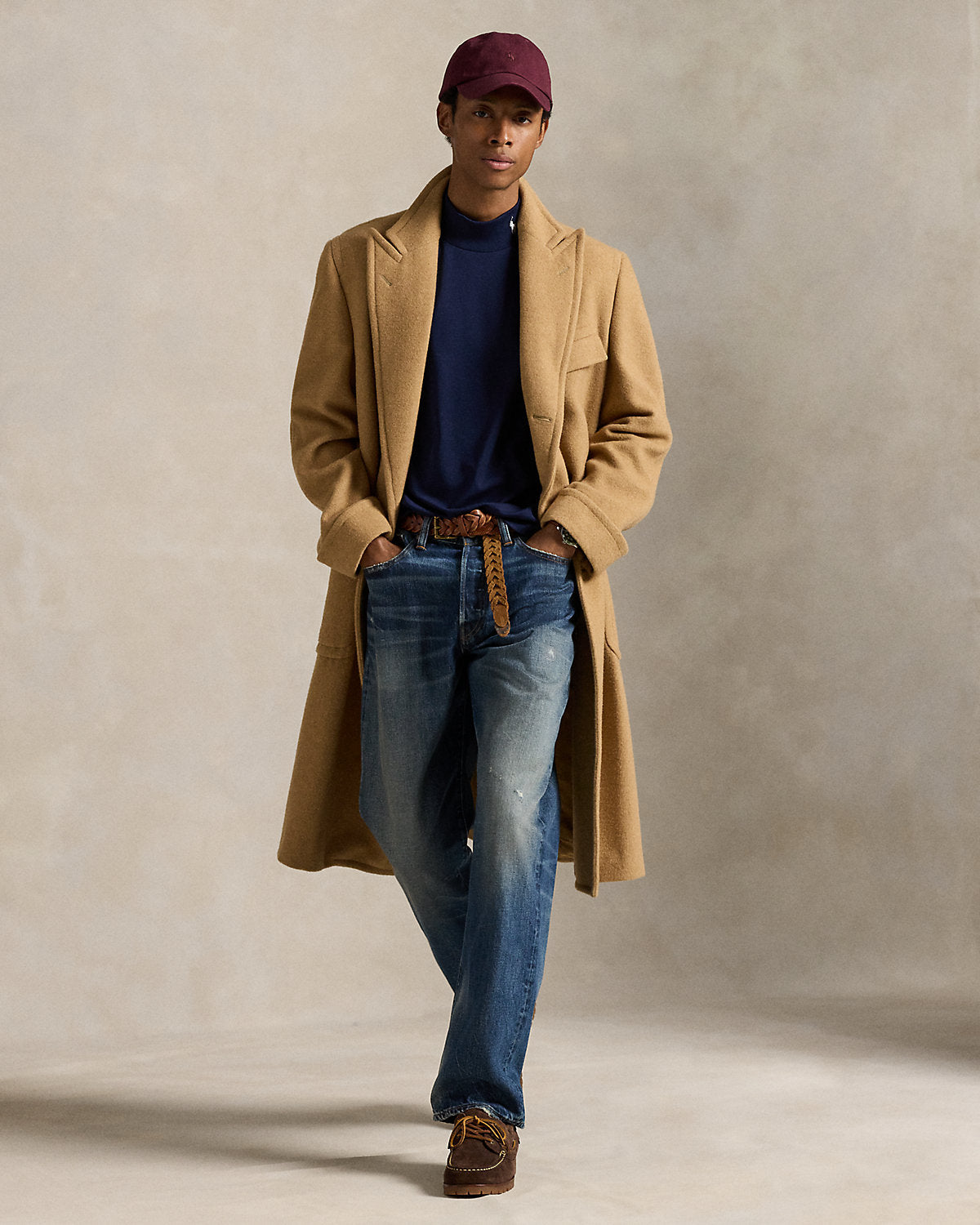 Ralph Lauren Soft Cotton Mockneck Shirt