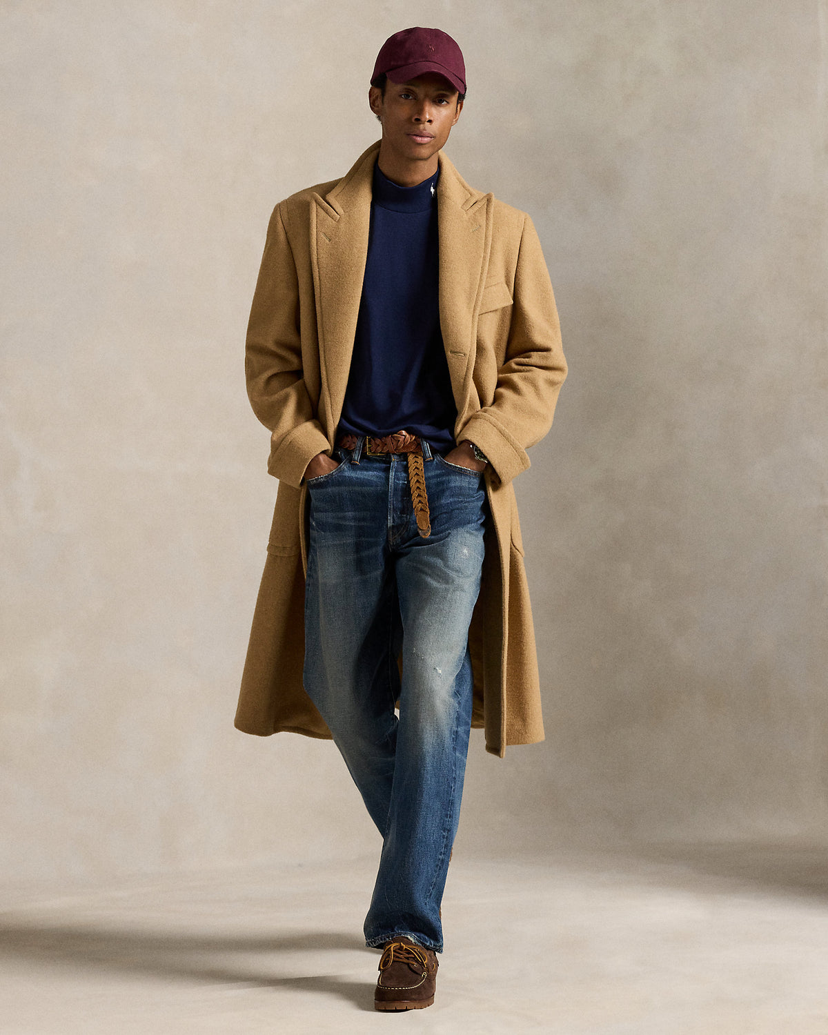 Ralph Lauren Soft Cotton Mockneck Shirt