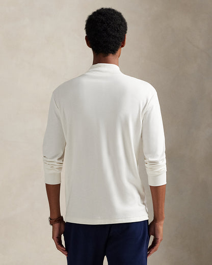 Ralph Lauren Soft Cotton Mockneck Shirt