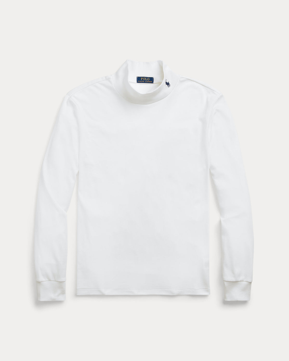 Ralph Lauren Soft Cotton Mockneck Shirt