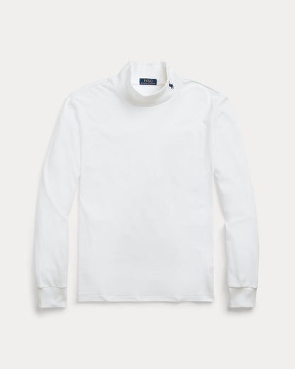 Ralph Lauren Soft Cotton Mockneck Shirt