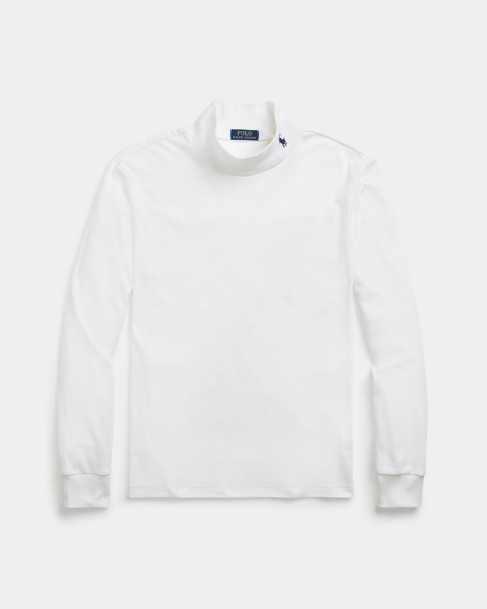 Ralph Lauren Soft Cotton Mockneck Shirt