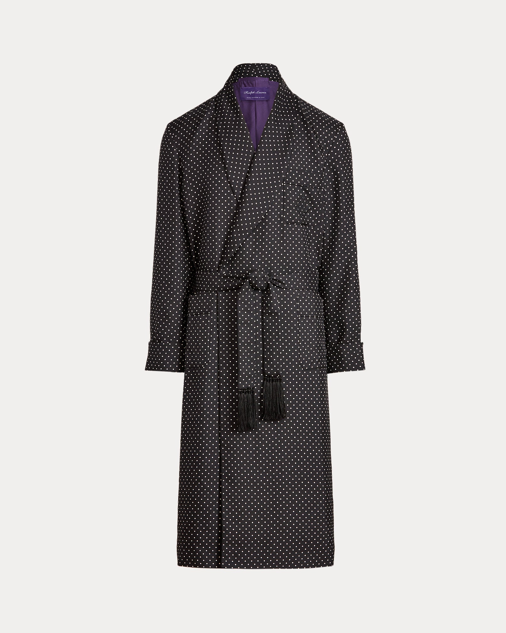 Ralph Lauren PolkaDot Silk Robe