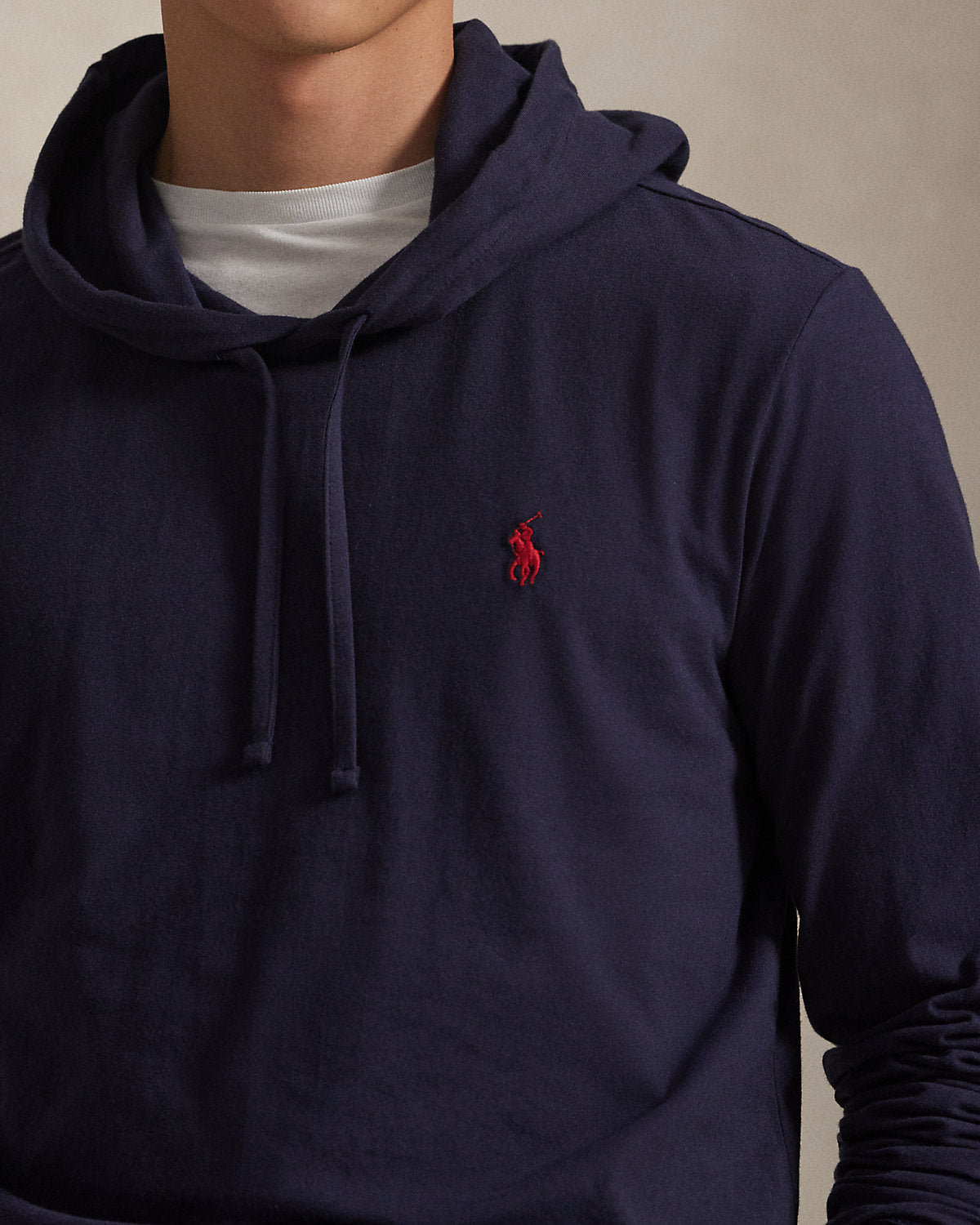 Ralph Lauren Jersey Hooded TShirt