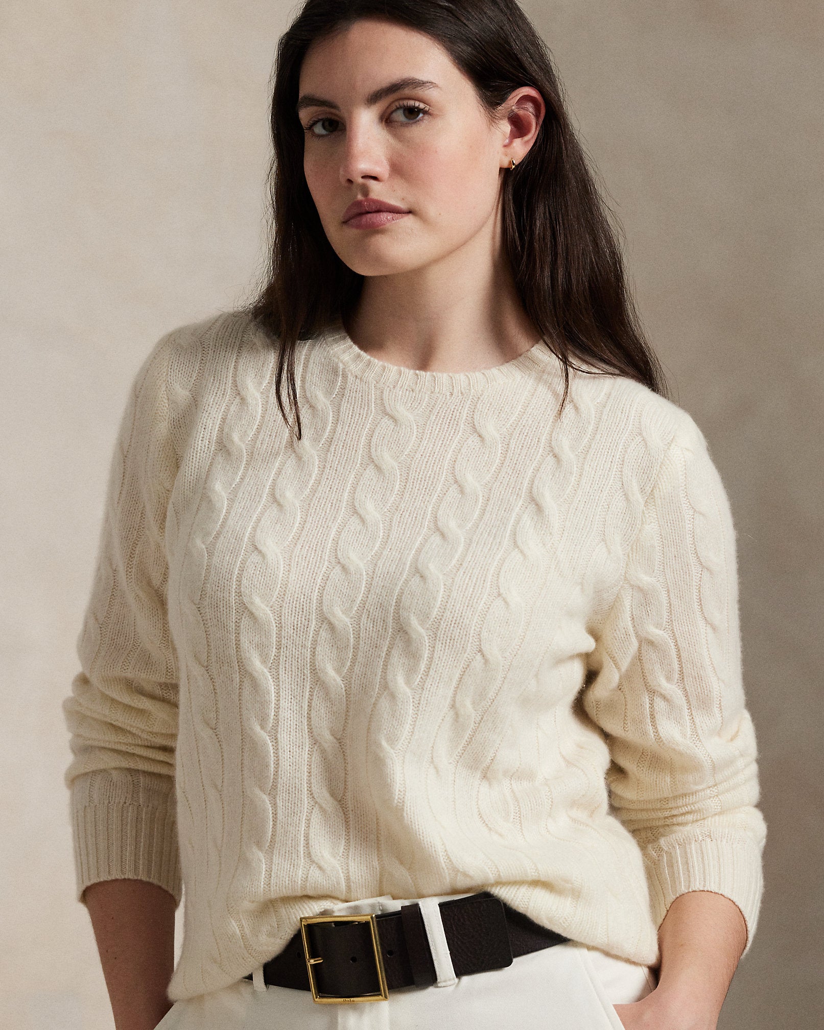 Ralph Lauren The Iconic CableKnit Cashmere Sweater