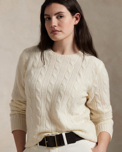Ralph Lauren The Iconic CableKnit Cashmere Sweater