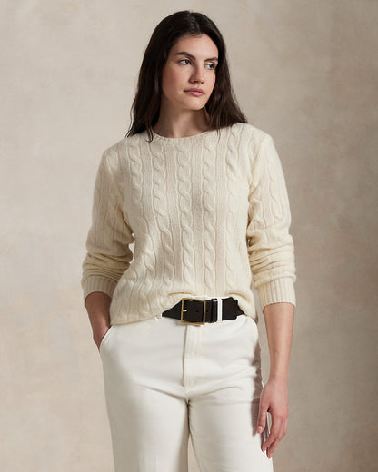Ralph Lauren The Iconic CableKnit Cashmere Sweater
