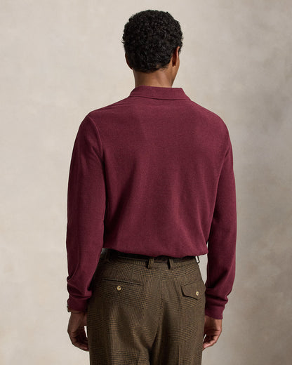 Ralph Lauren Mesh LongSleeve Polo Shirt All Fits
