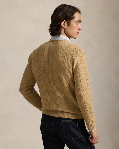 Ralph Lauren CableKnit WoolCashmere Sweater