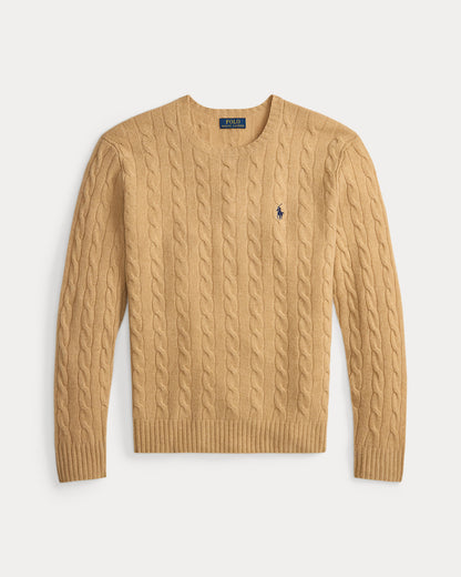 Ralph Lauren CableKnit WoolCashmere Sweater