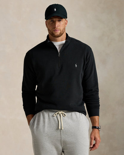 Ralph Lauren Luxury Jersey QuarterZip Pullover