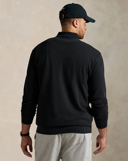 Ralph Lauren Luxury Jersey QuarterZip Pullover