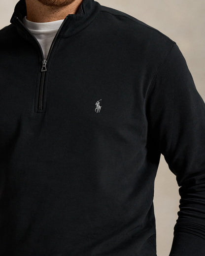 Ralph Lauren Luxury Jersey QuarterZip Pullover