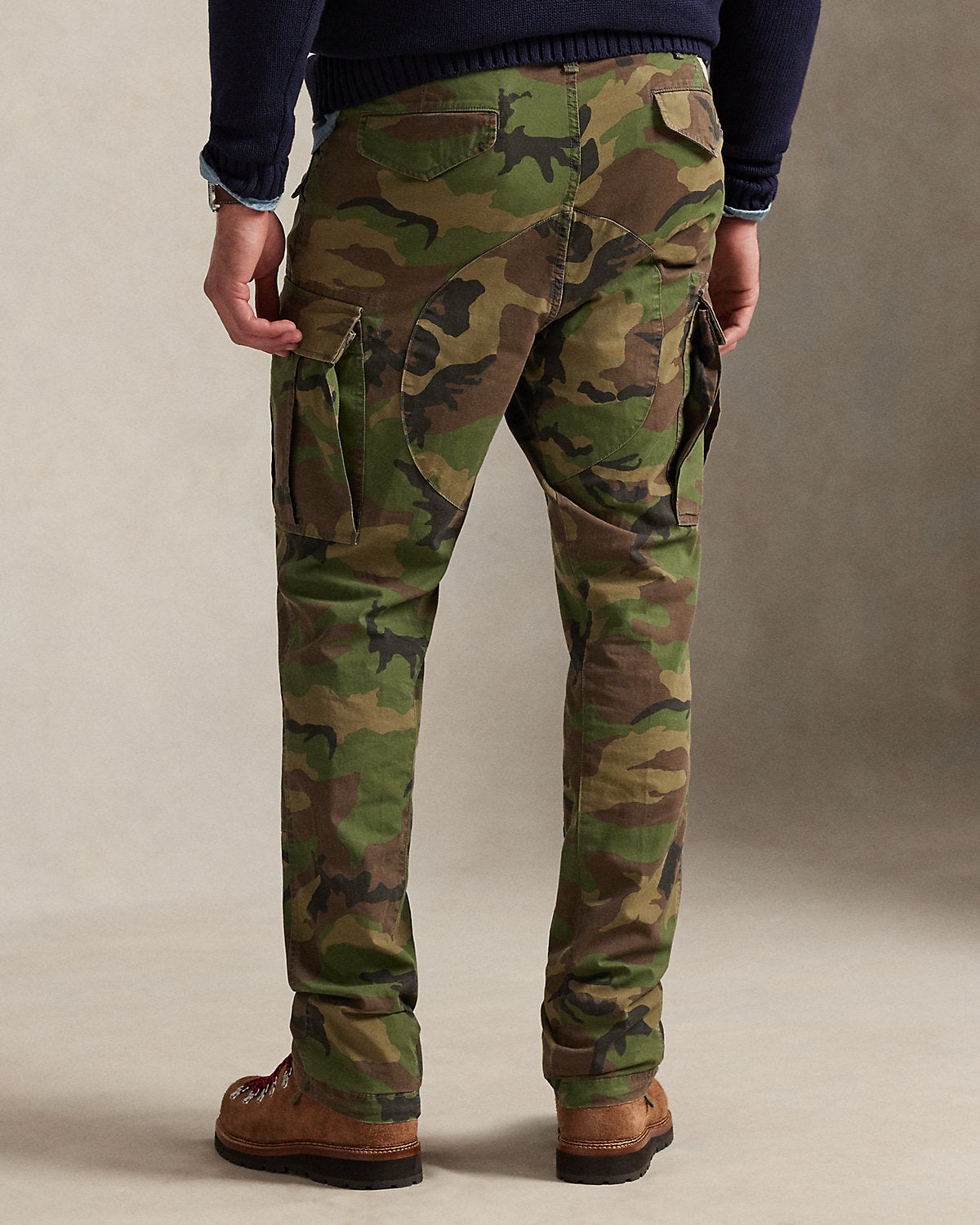 Ralph Lauren Classic Fit Camo Canvas Cargo Pant