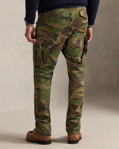 Ralph Lauren Classic Fit Camo Canvas Cargo Pant