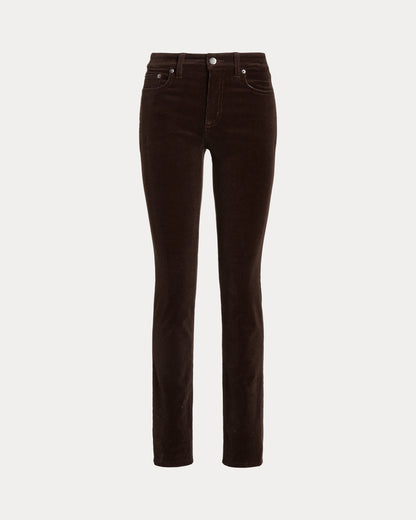 Ralph Lauren Stretch Corduroy MidRise Straight Pant
