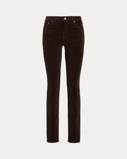 Ralph Lauren Stretch Corduroy MidRise Straight Pant