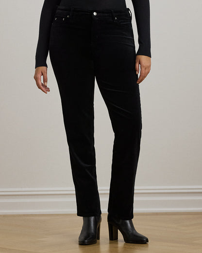 Ralph Lauren Stretch Corduroy MidRise Straight Pant