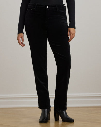Ralph Lauren Stretch Corduroy MidRise Straight Pant