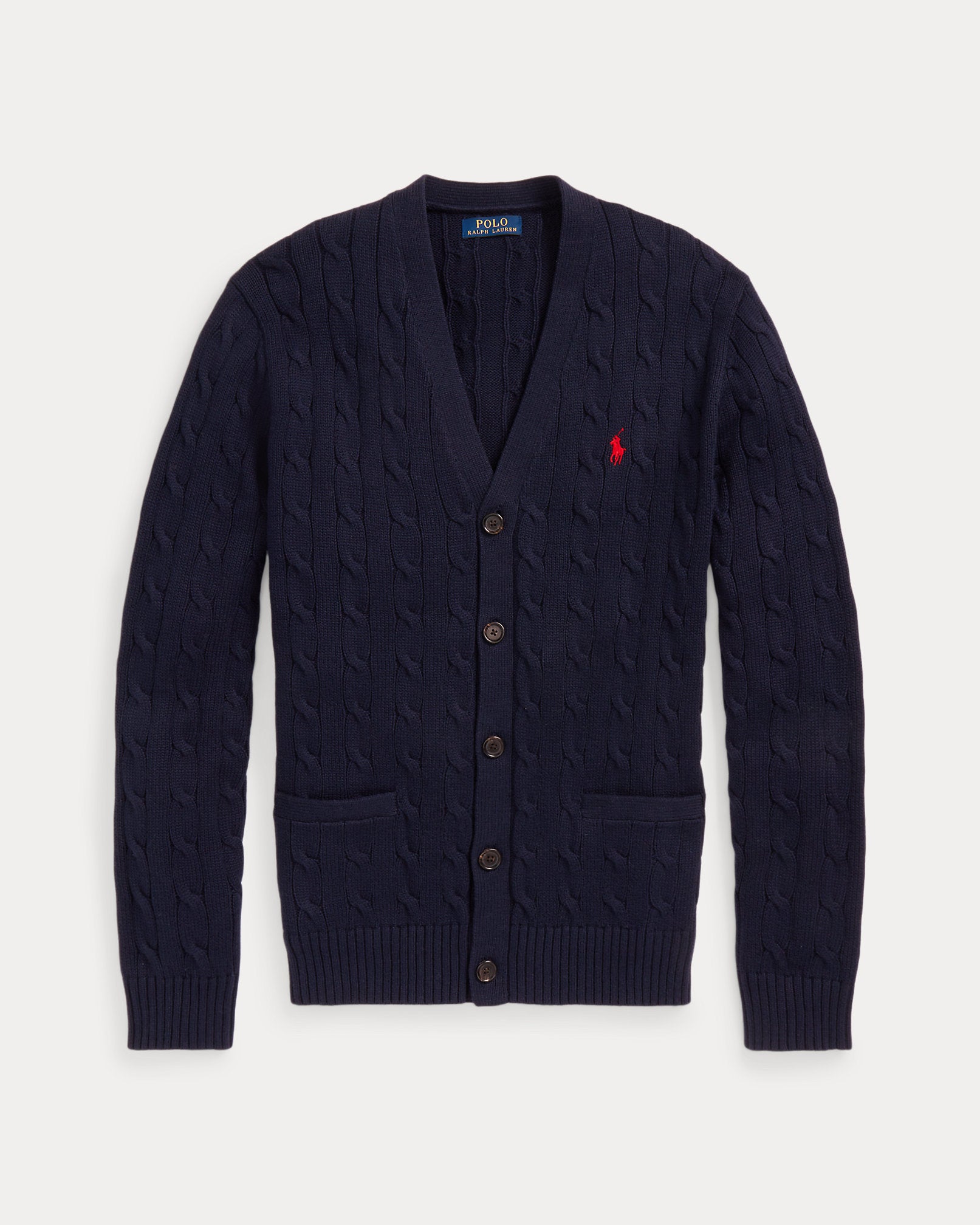 Ralph Lauren CableKnit Cotton Cardigan