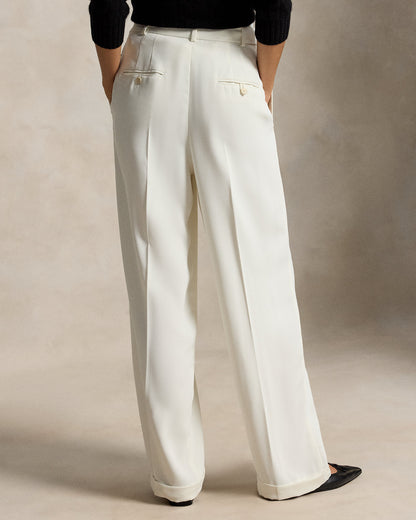 Ralph Lauren Bacall Satin Pant
