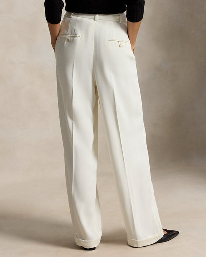 Ralph Lauren Bacall Satin Pant