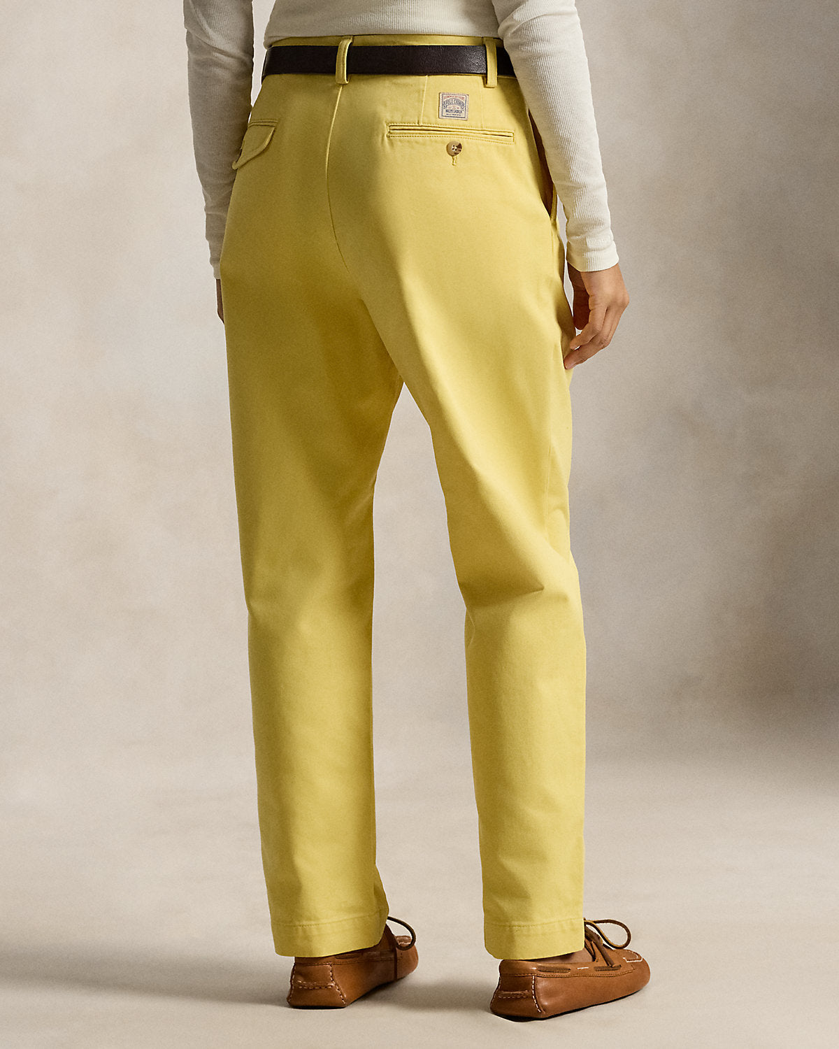 Ralph Lauren Whitman Relaxed Fit Pleated Chino Pant