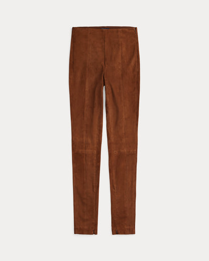 Ralph Lauren Lambskin Suede Pant