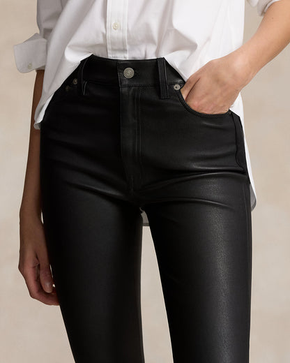 Ralph Lauren Lambskin 5Pocket SuperSlim Pant
