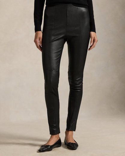 Ralph Lauren The Lambskin SideZip Pant