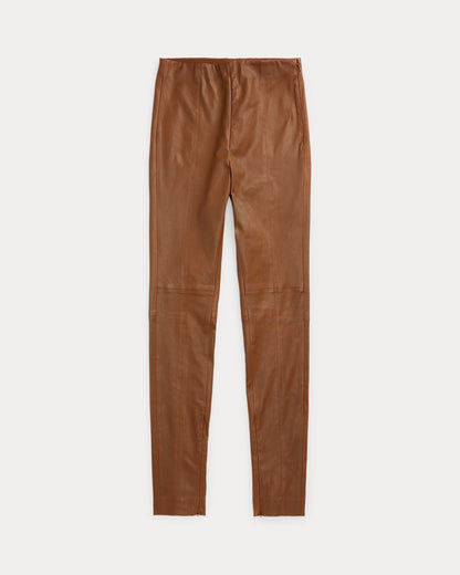 Ralph Lauren The Lambskin SideZip Pant