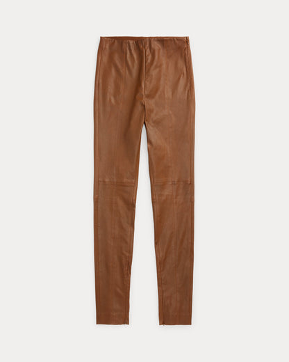 Ralph Lauren The Lambskin SideZip Pant