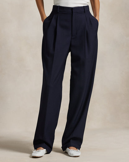 Ralph Lauren Wool Tuxedo Bacall Pant