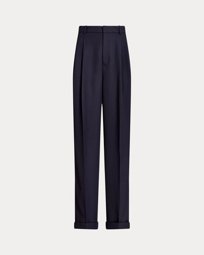 Ralph Lauren Wool Tuxedo Bacall Pant