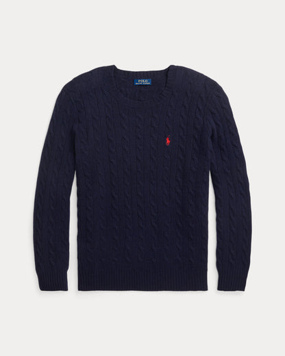 Ralph Lauren CableKnit WoolCashmere Sweater
