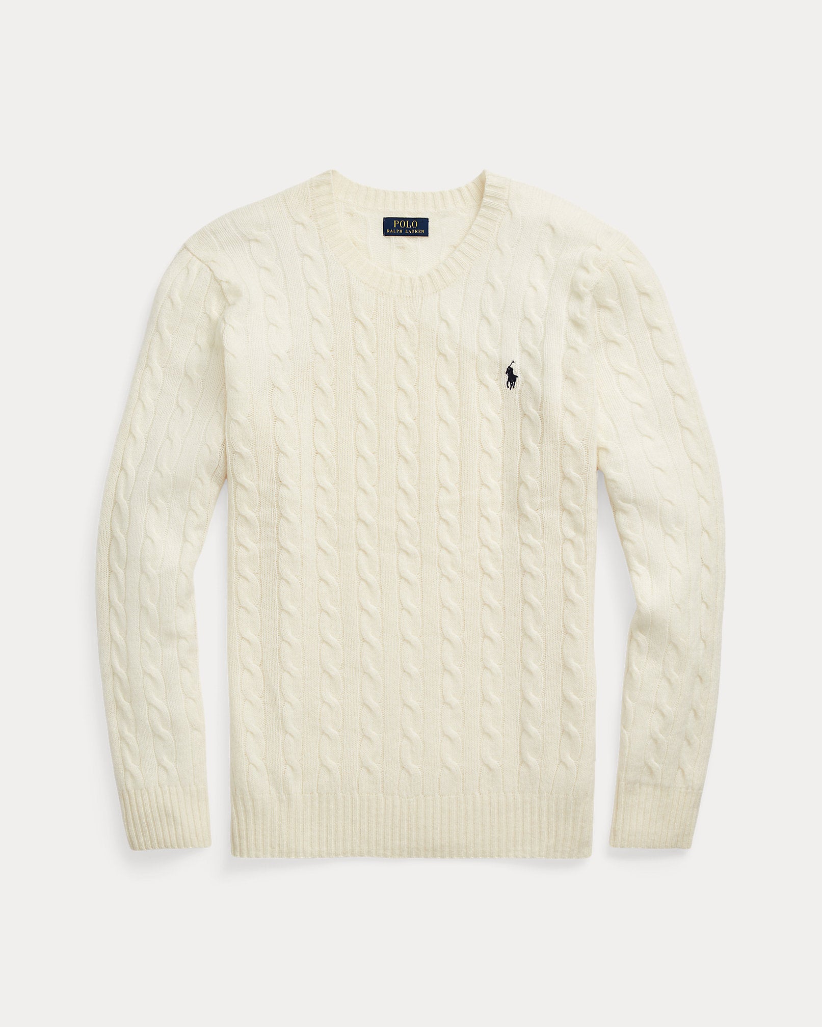 Ralph Lauren CableKnit WoolCashmere Sweater